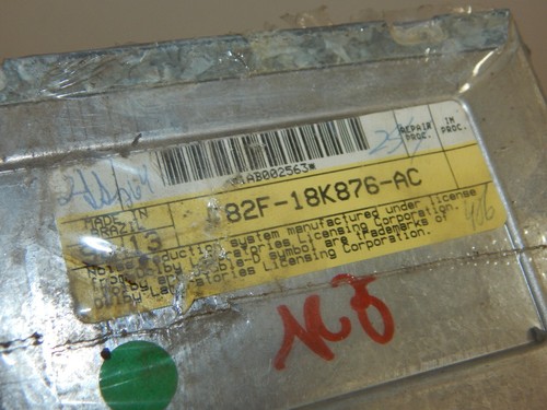 New OEM 99-01 Ford Focus Cougar Radio Stereo AM/FM Cassette Tape Deck Player  - Imagen 6 de 6