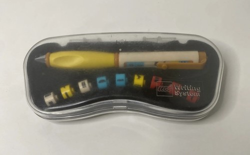 Lego Writing System Pen Set w/Case - Rare 1999 Vintage. LEGO RARE VINTAGE - Picture 10 of 11