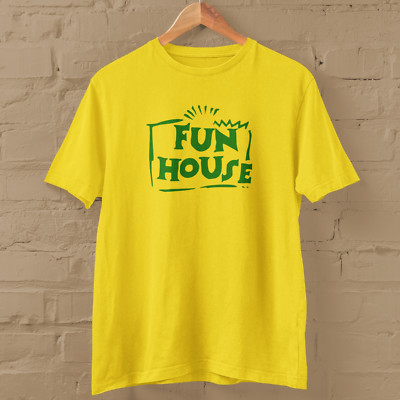 Fun House T-SHIRT (80er 90er Jahre Kinder TV Kinder Retro Party Kostüm Sommer)