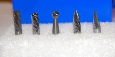 5 Pcs. M.A Ford Series 71 Edge Hog 1/4" (Head) x 1/4" (Shk) Miniature Bur Set