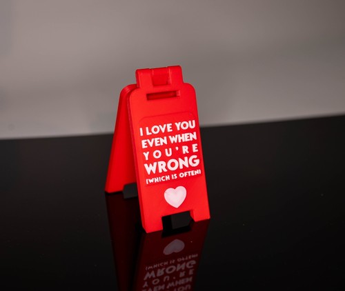 Funny 3D-Printed Valentine's Day Signs – Unique Romantic Gifts for Couples - Picture 2 of 22