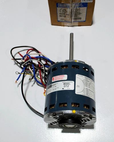 Fasco D712 Motor  1/2 1/3 HP 11.8/6.3/3.9AMP 3 Speed