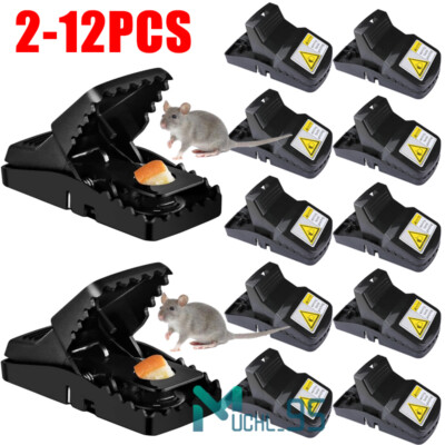 LARGE Mouse Traps Rat Mice Rodent Killer Catcher  Reusable Heavy Duty Pest Trap