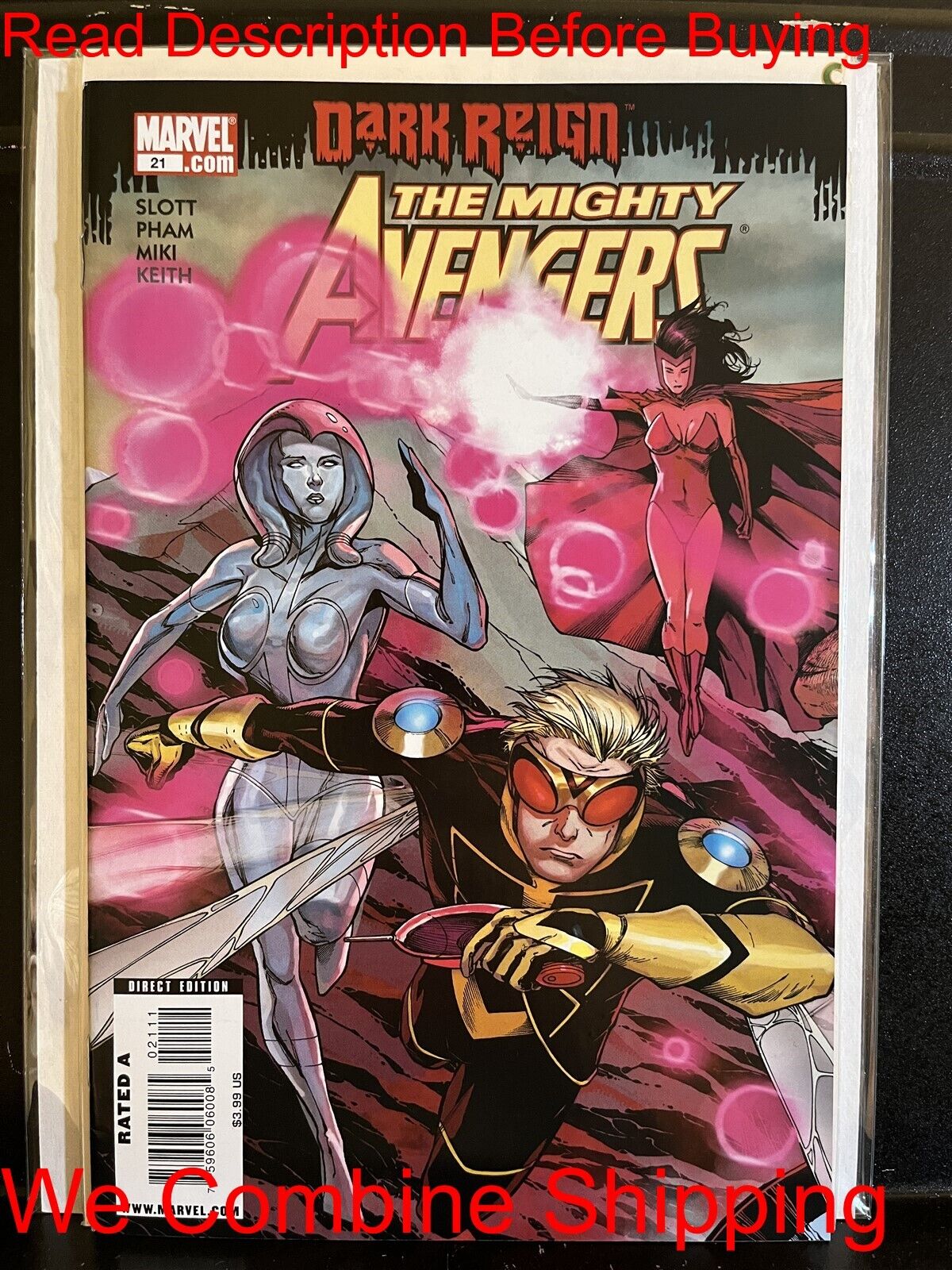 BARGAIN BOOKS ($5 MIN PURCHASE) Mighty Avengers #21 2009 Marvel We Combine Ship