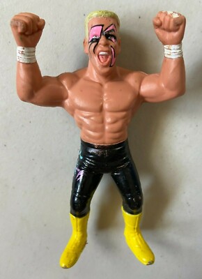 Galoob WCW Sting Wrestling Figure UK Exclusive Black / Yellow Used
