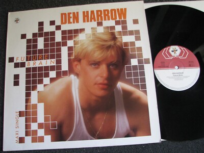 Den Harrow-Future Brain 12 inch Maxi LP-1985 Germany-Baby Records-601 812