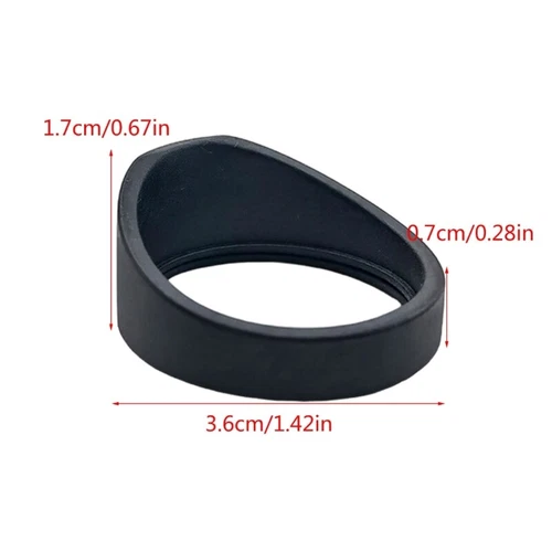 Soft Rubber Microscope Eyepiece Eye Cover 28-37mm Eyes Guard Cups for Binoculars - Picture 12 of 18