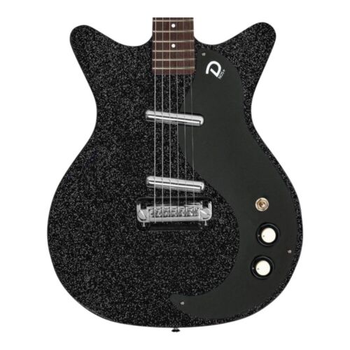 Danelectro 59 Mod NOS+ Chitarra Elettrica, Black Metal Flake - Foto 3 di 3