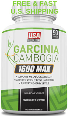 GARCINIA HCA Pure Extract W/Calcium KETO Fat Burner Quick Detox CARB BLOCKERS