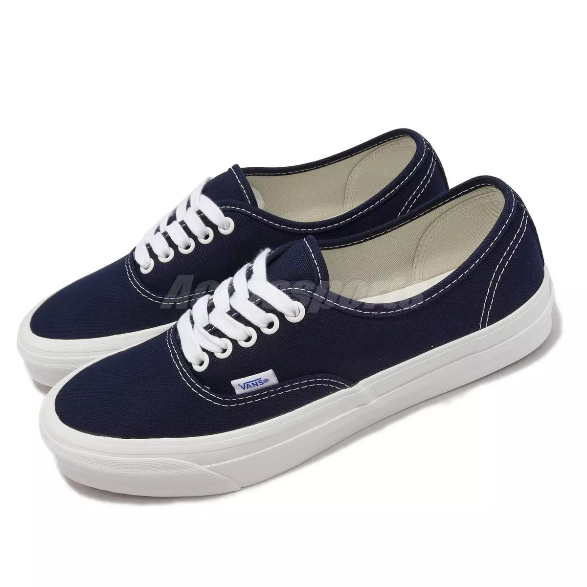 Vans Vault OG Authentic LX Canvas Navy White Men Unisex Casual