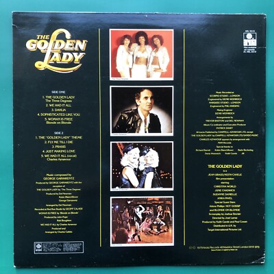 Garvarentz THE GOLDEN LADY Disco Funk Soul Film Soundtrack OST LP