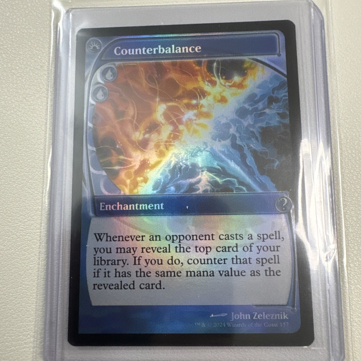 Counterbalance Future Sight Frame (NM Foil) MB2-#157 Counterbalance Future Sight Frame (NM Foil) MB2-#157