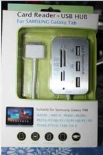⭐ USB Hub + Kartenleser + Kamera/Tastatur Connect Kit für Samsung Galaxy Tab ⭐