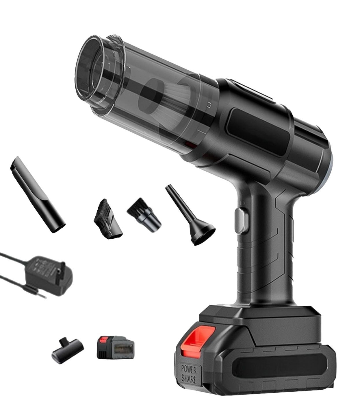 Mini Aspirapolvere Senza Fili 24V Art.07640: Potenza Ciclonica Portatile