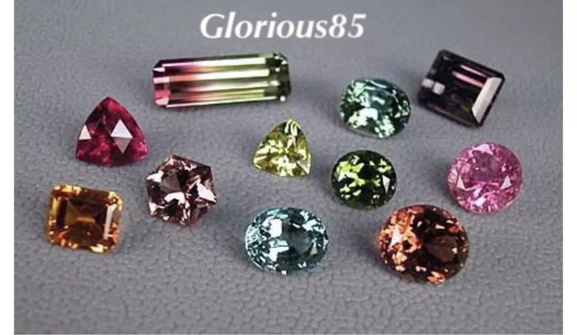 Seafoam Green Tourmaline 12.16ct Pair TG1377 Natural Gemstone