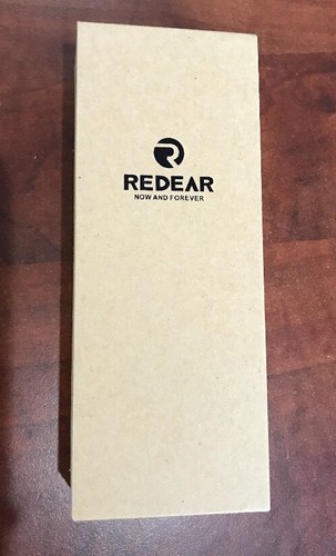REDEAR CASUAL MEN'S Handmade LEATHER BAND WOODEN WATCH - Picture 5 of 5