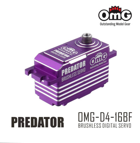 OMG 16KG Brushless Servo High Torque Low Profile for 1/10 Drift Touring FWD Car - Picture 5 of 18