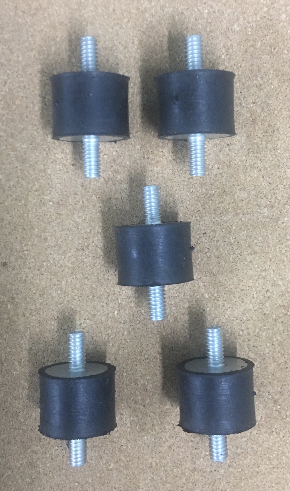 5 HARLEY RUBBER GAS OIL TANK MOUNTS Sub 62563-65 BRAND NEW! MADE IN USA