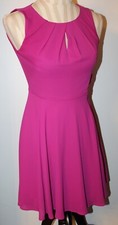 Ladies EXPRESS hot pink sleeveless dress Size 0 - Juniors. Girls.