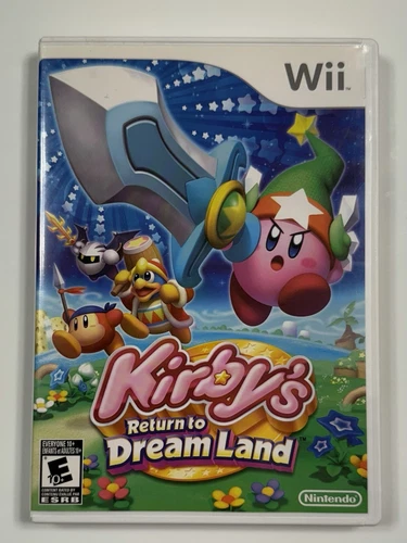 KIRBY'S RETURN TO DREAM LAND (NINTENDO WII GAME) CIB COMPLETE | TESTED / WORKS