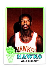Walt Bellamy 1973-74 Topps #46 Atlanta Hawks