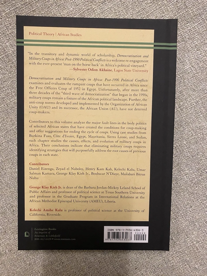 ‘NEW’Democratization and Military Coups in Africa: Post-1990 Political Conflicts - Image 2 of 4