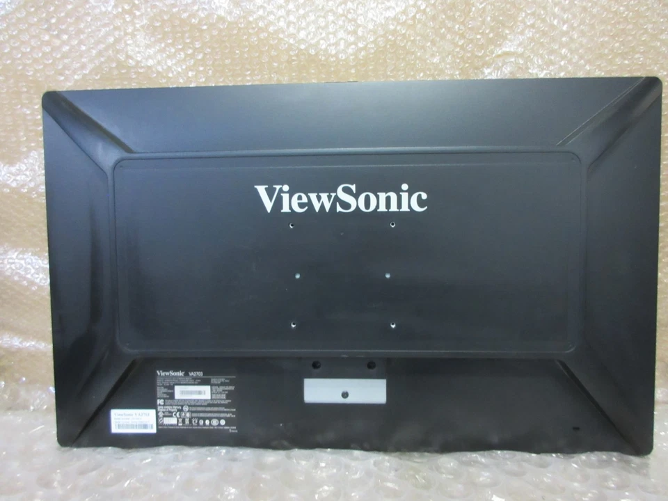Viewsonic VA2703-LED 27" Full HD 1920 x 1080 Widescreen LED Monitor-NO STAND - Image 3 of 4