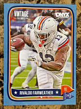 Rivaldo Fairweather 2024 Onyx Vintage Aqua /99 - Auburn Tigers