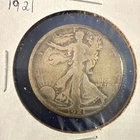 1921 Walking Liberty Half Dollar VG-F Condition