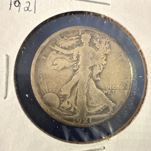 1921 Walking Liberty Half Dollar VG-F Condition