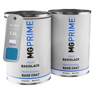 Autolack Set Dose für Mini C6L Icy Sunshine Blue Metallic 2,0L