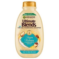 6 x Garnier Ultimate Blends Argan Richness Shampoo 400ml 10.58 per litre