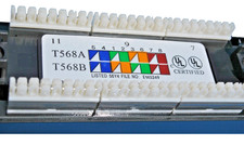 EAGLE 5524 24-Port CAT5e Patch Panel Unshielded 1U Rack Mount New