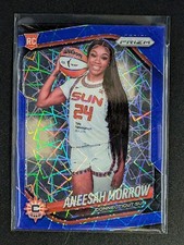 2025 Panini Prizm WNBA - Blue Velocity (RC) #146 ANEESAH MORROW VARIATION