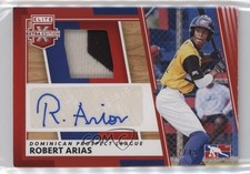 2022 Panini Elite Extra Edition Red 47/49 Robert Arias #DMS-RA Auto 0rd2