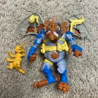 Vintage 1990 TMNT Wingnut & Screwloose Action Figures with Accessories- Clean