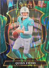 Panini Select 2025 Quinn Ewers #82 Rookie Prizm Concourse Miami Dolphins