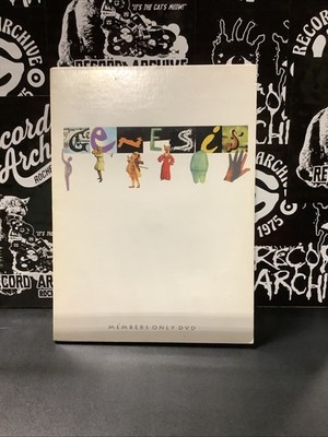Genesis Members Only DVD Rare Live Fan Club Exclusive 2008