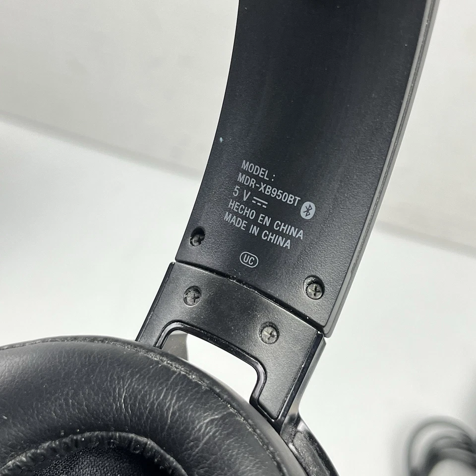 Auriculares inalámbricos sobre la oreja SONY MDR-XB950BT Bass Boost Bluetooth Foto 4 de 4