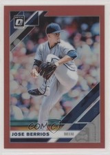 2019 Panini Donruss Optic Red Prizm 34/60 Jose Berrios #132 gg8