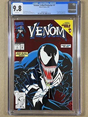 VENOM: LETHAL PROTECTOR #1 - CGC 9.8 - 1ST SOLO VENOM COMIC - 1993 - HIGH GRADE