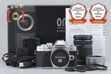 "Count 2,108" Olympus OM-D E-M10 Mark III Silver 16.1MP 14-42 40-150 Lens w/ Box