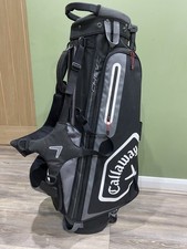 CALLAWAY CHEV C GOLF STAND BAG BLACK/GREY/WHITE