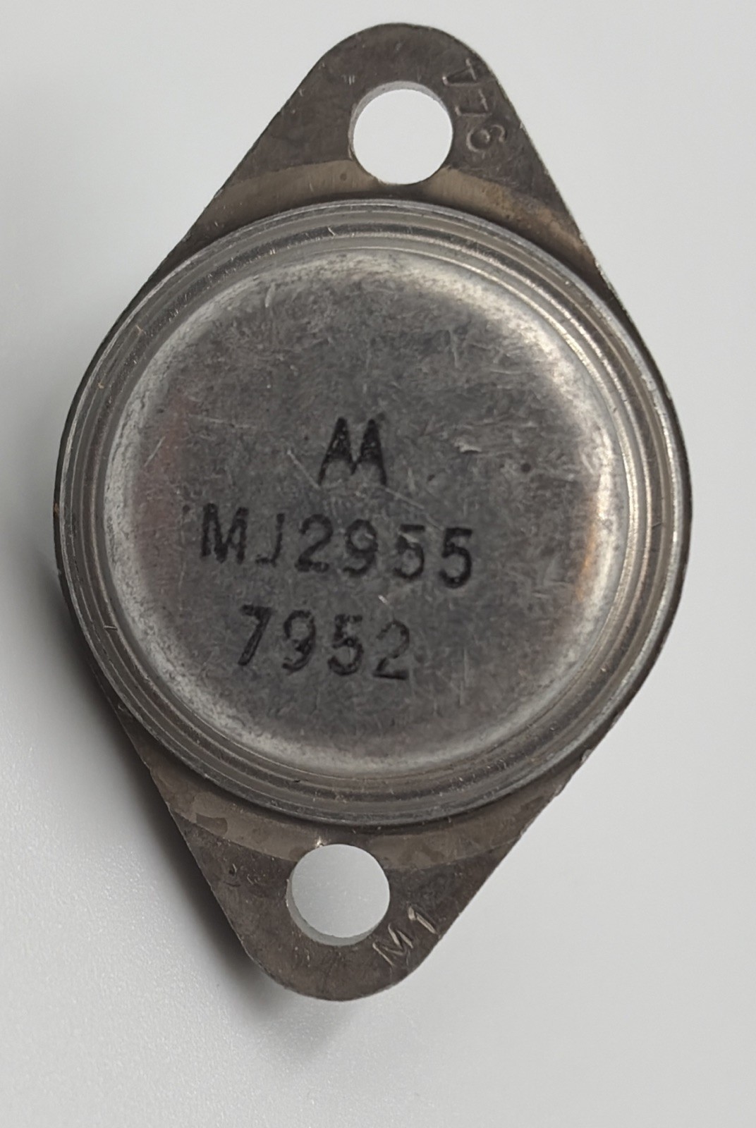 MJ2955 Silicon Power Transistor BY MOTOROLA New Old Stock 2 Pin
