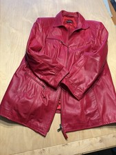Rote Lederjacke „Samoon“ By Gerry Weber