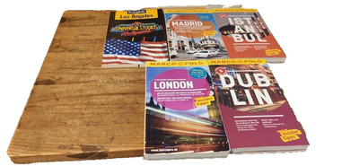4 x Marco Polo-Madrid-London-Dublin-Istanbul-Reiseführer+ 1 Polygl.Los Angeles