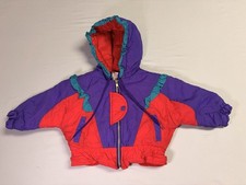 Vintage Winter Jacket Infant Girl, Weather Tamer, 18MO. 90 s