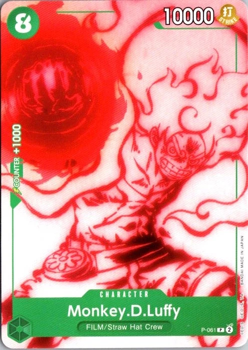 Monkey.D.Luffy P-061 Starter Deck 16: Green Uta for sale | eBay