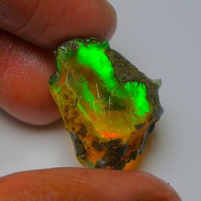 Opal grob 20,00 Ct natürlicher äthiopischer Rohstoff, Kristallopal Probe, Opa...