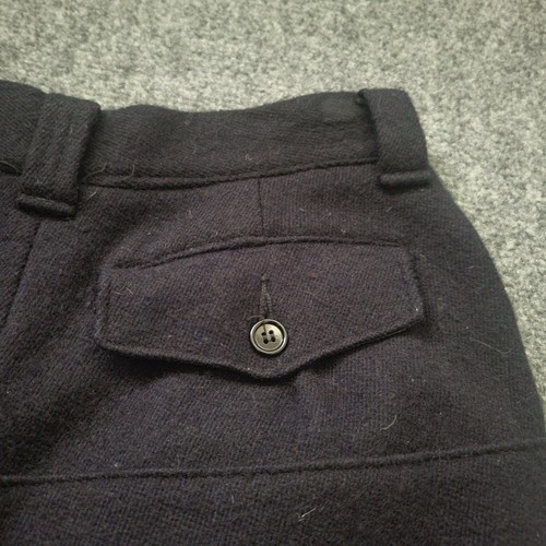 Vintage Woolrich ~ Wool Knickers Pants ~ Navy Men's Size 28 X 17.5 Hunting Golf - Picture 12 of 17